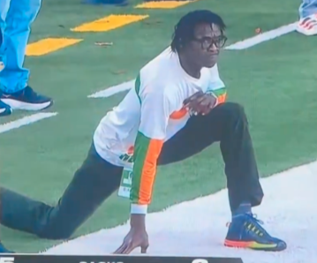 Me in my living room right now (I have $110 on Miami -3)