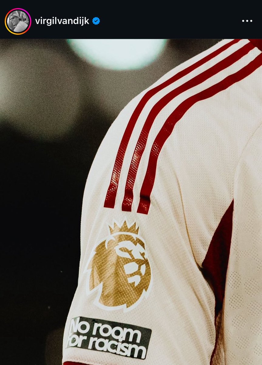 LFC_Bryan's tweet image. Van Dijk showing the Champions patch on his instagram post.

Cook those clowns 😂