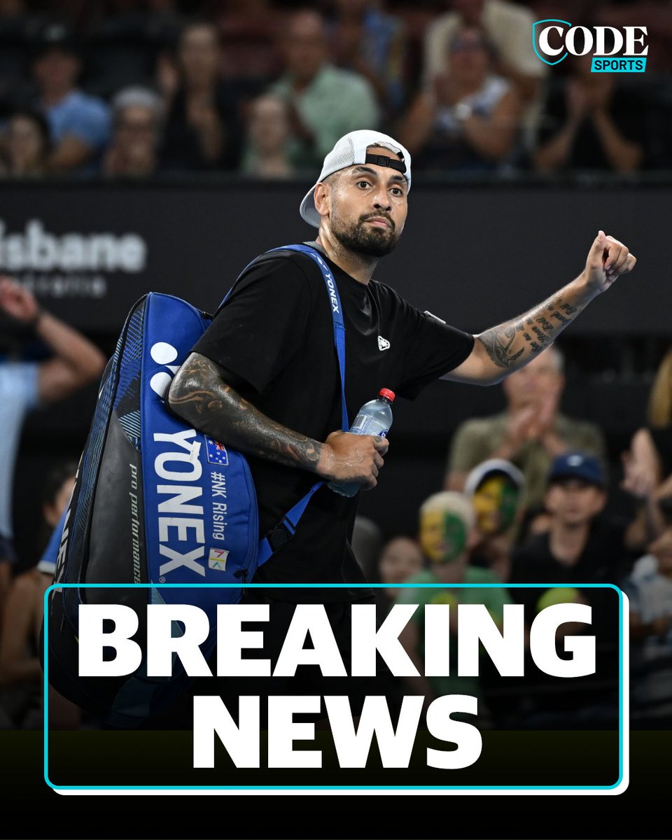 telegraph_sport's tweet image. Nick Kyrgios has withdrawn from the Australian Open. 

So, what comes next for one of tennis’ great entertainers?

MORE 👉 bit.ly/4jyxYsW