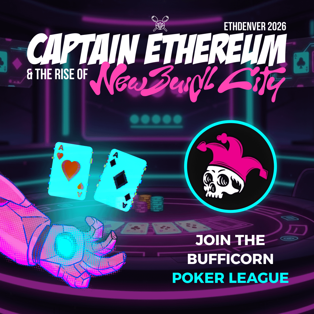 Blufficorn Poker League is back tonight 🃏 Come hang with the community for  a relaxed night of cards, strategy, and a chance to win some $SPORK. No  buy-in required and beginners are