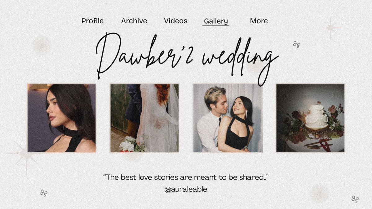 auraleable's tweet image. ⋆ 𐙚 ̊. Update!  ▸ 𝖣𝖺𝗐𝖻𝖾𝗋𝗌 𝖶𝖾𝖽𝖽𝗂𝗇𝗀 
⤷ 𝗽𝗹𝗮𝗰𝗲:  Bosque Sherwood 

#DawbersWedding + @infiernarme ˎˊ˗

𝗱𝗮𝘁𝗲:  08/01/26 — “𝖻𝖾𝖼𝖺𝗎𝗌𝖾 𝗍𝗁𝖾 𝖻𝖾𝗌𝗍 𝗅𝗈𝗏𝖾 𝗌𝗍𝗈𝗋𝗂𝖾𝗌 𝖺𝗋𝖾 𝗆𝖾𝖺𝗇𝗍 𝗍𝗈 𝖻𝖾 𝗌𝗁𝖺𝗋𝖾𝖽.” 

@murofragmental @sentidopolar