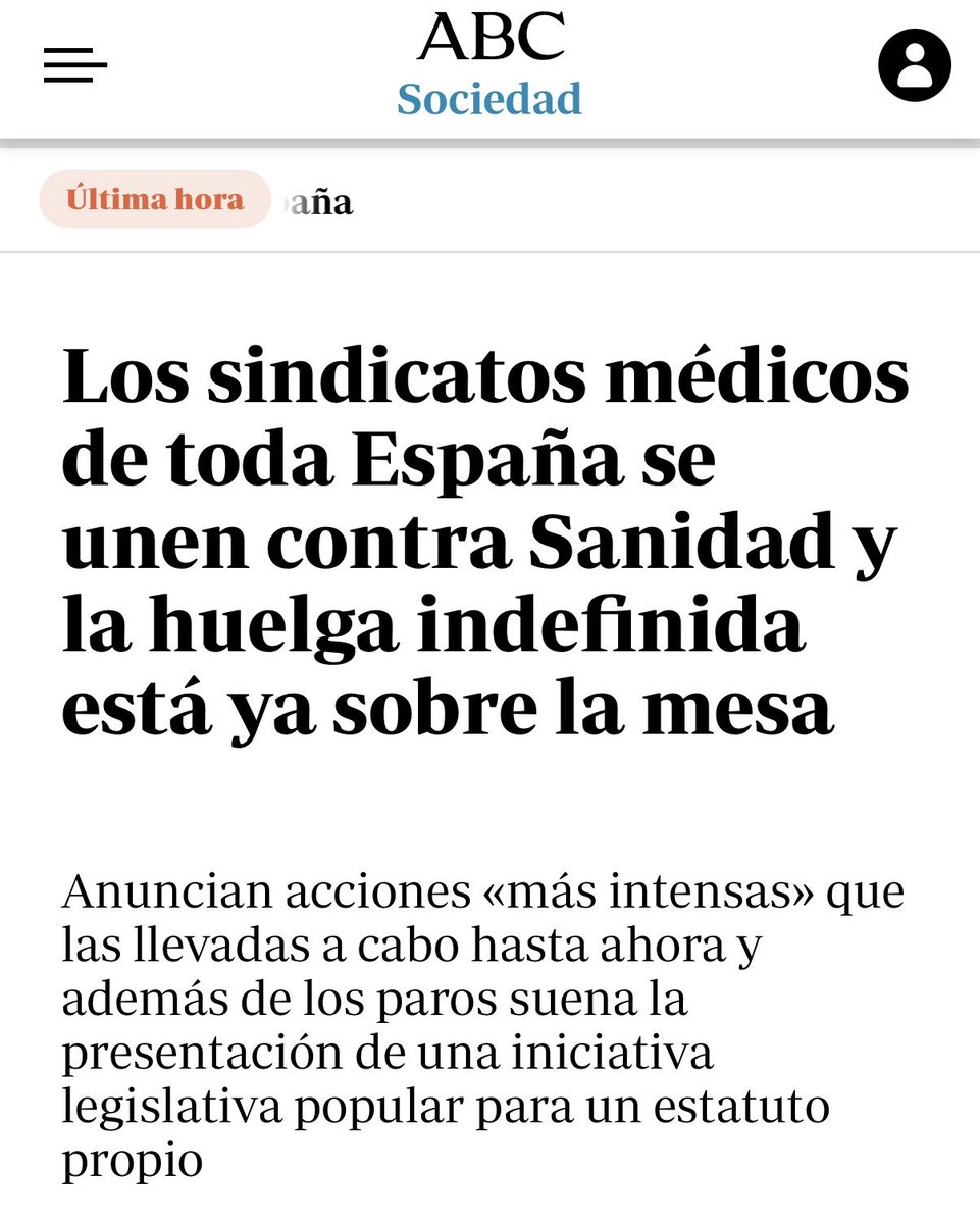 Estatuto_Medico's tweet image. Los médicos pararan indefinidamente, y no hay plan B.
