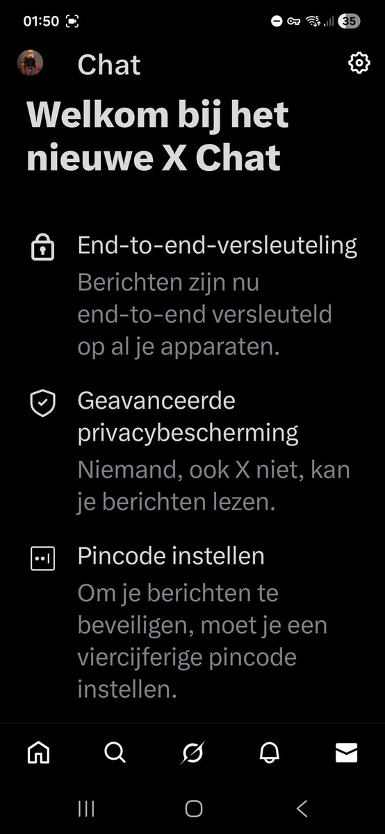 mtrmh's tweet photo. @Lucie01__ Ik zie dat je iets heb gezegd in dm. Maar ik kan mijn berichten niet zien, ja 1 seconden. Ik heb die pincode ingesteld en vanaf toen kan ik er niet meer in. Zo te zien ben ik niet de enige met die problemen.  Erg frusterend hoor. Hopelijk komt er een nieuwe update en oplossing https://t.co/rWA49RPVfQ