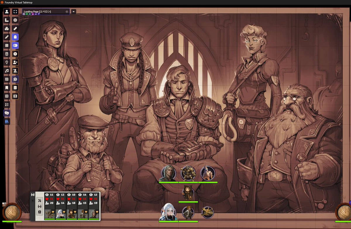 アーティフィサー祭り再び！ D&D公式アドベンチャーFated Flight of the Recluse 全員違うサブクラスの5人の5LV ...