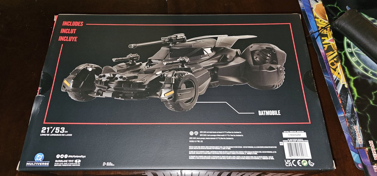 Just got the ZSJL Batmobile from <a href="/mcfarlanetoys/">McFarlane Toys</a> !!! 🦇
#ZSJLonNetflix #SnyderverseonNetflix <a href="/netflix/">Netflix</a>