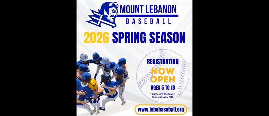 Mt Lebanon Baseball Association tweet media