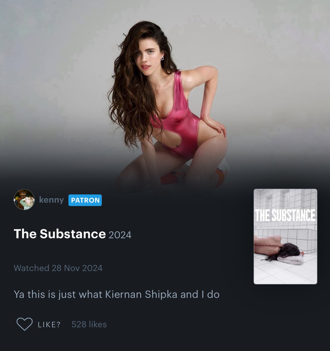 blackhiill's tweet image. tava revirando o letterboxd da mckenna grace e achei ouro 😭😭