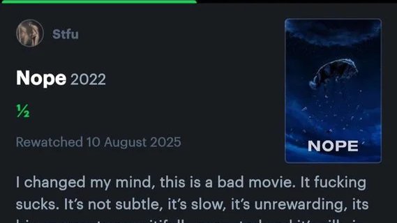 AddPalm's tweet image. hudson williams จาก heated rivalry มีดราม่าหนักมากหลังโดนขุดว่ามีบัญชี letterboxd แล้วรีวิวหนังของเขาแต่ละเรื่องคือบ้งสุดๆ บอก pedro pascal, zendaya, rachel zegler แสดงห่วย เล่นหนังไม่เป็น, ให้ nope ครึ่งดาว บอกห่วย, ให้ lolita ห้าดาวเต็ม ดูแล้วนึกถึงตัวเองในอนาคต ฯลฯ