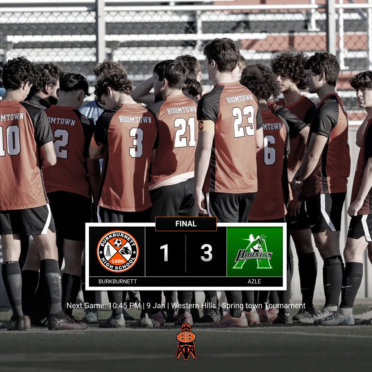 (1-4) Burkburnett - 1
(2-2-1) Azle - 3

Matteo Campi (Griffen Johnston)
Brody Boyd - 18 saves

#GoBulldogs #BulldogPride #NHB #txhssoc