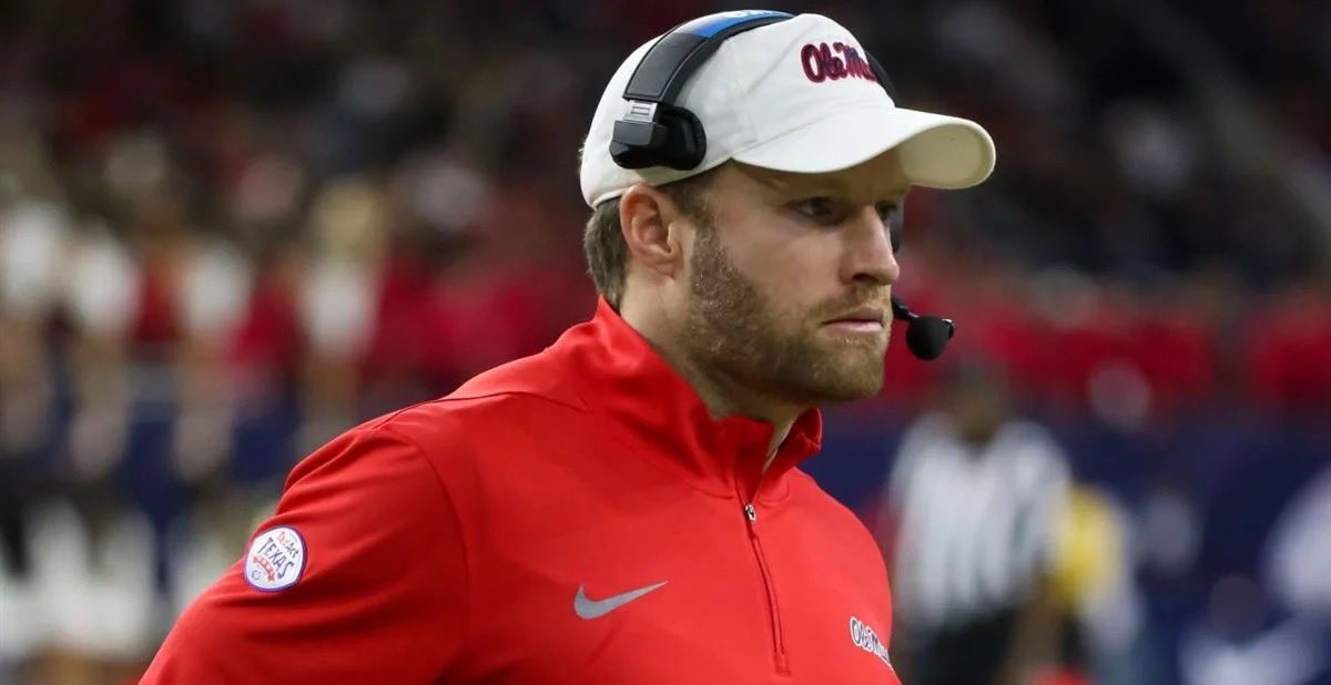 PR927FM's tweet photo. ON NOW: Former ECU offensive coordinator John David Baker is on the sideline as co-offensive coordinator for Ole Miss in tonight‘s college football semifinal game with Miami.
📸 Ole Miss https://t.co/9IrP3DLOxT