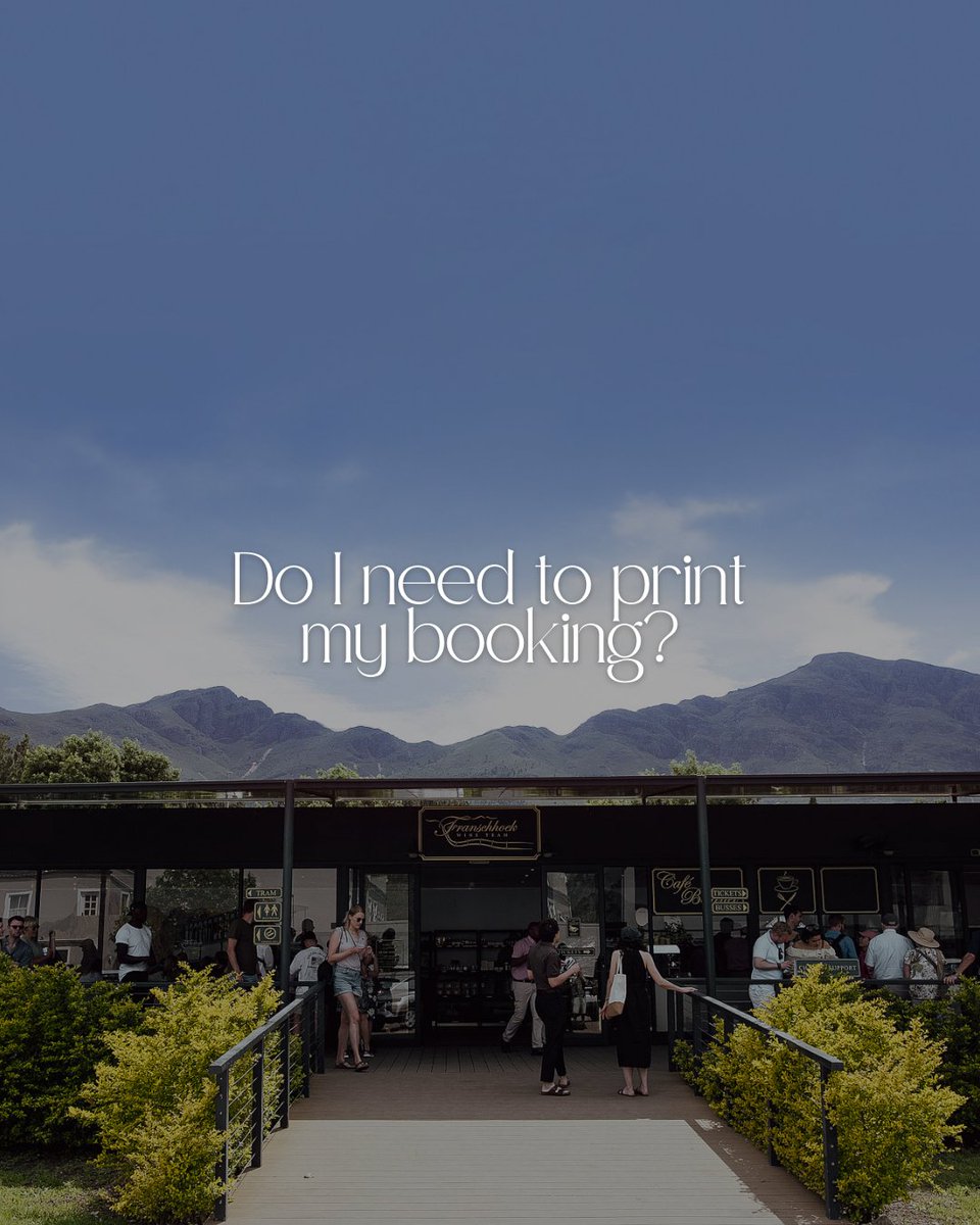 Franschhoek Wine Tram tweet media