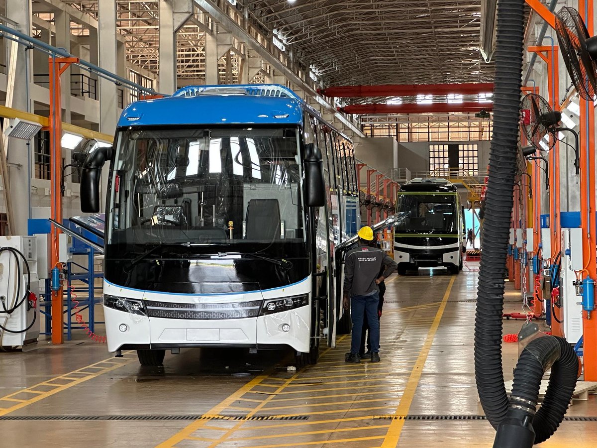 Industrialization succeeds when vision meets execution. 
<a href="/KiiraMotors/">𝐊𝐢𝐢𝐫𝐚 𝐌𝐨𝐭𝐨𝐫𝐬</a> Corporation is turning policy into practice by anchoring vehicle manufacturing, research, and innovation right here in Uganda, positioning the country as a serious player in Africa’s mobility ecosystem.