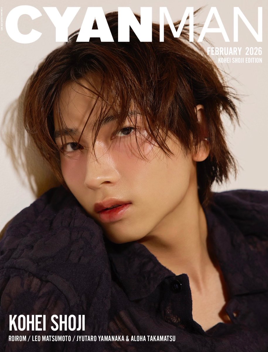 本日発売CYAN MAN 様にて
特別版に両面カバーで登場しております。4つのシチュエーションで体温を感じるルックで撮影しました、是非！