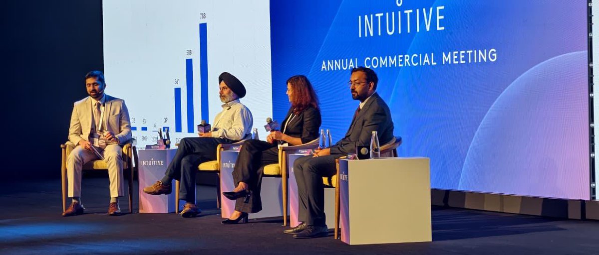 Rhtdwl48's tweet photo. Honored to be one of 3 doctors invited nationally to speak at the National Intuitive Surgical Annual Event.

Spoke on: “How to start a successful robotic program in tier-two cities.”

#RoboticSurgery #Urology #HealthcareInnovation #IntuitiveSurgical #FortisMohali https://t.co/8pC0RNVNFo