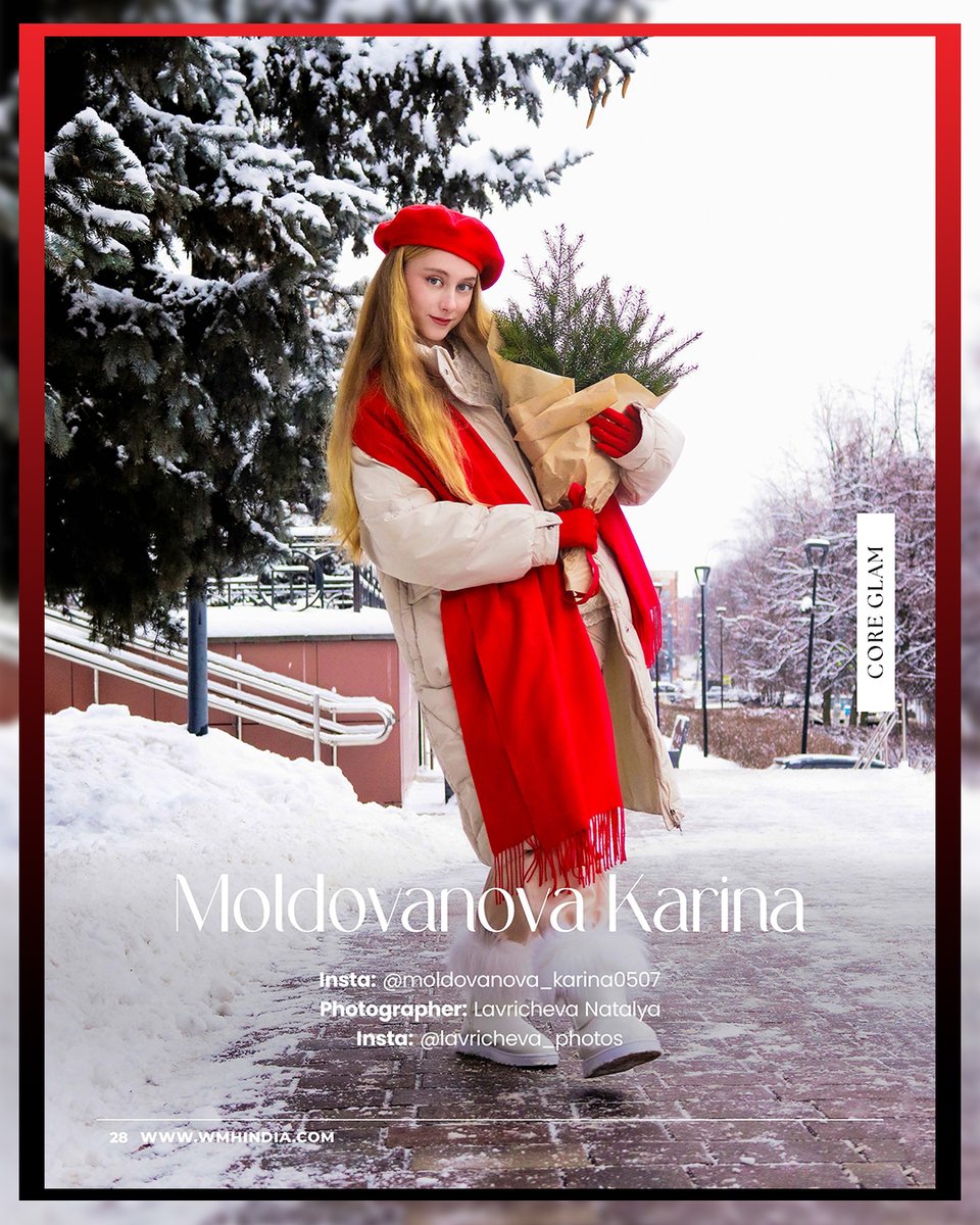 Core Glam: Moldovanova Karina
Modern elegance and bold confidence shine in this WMH India Core Glam editorial. Captured by Lavricheva Natalya, Karina delivers refined glamour and strong presence in every frame.

#WMHIndia #CoreGlam #MoldovanovaKarina