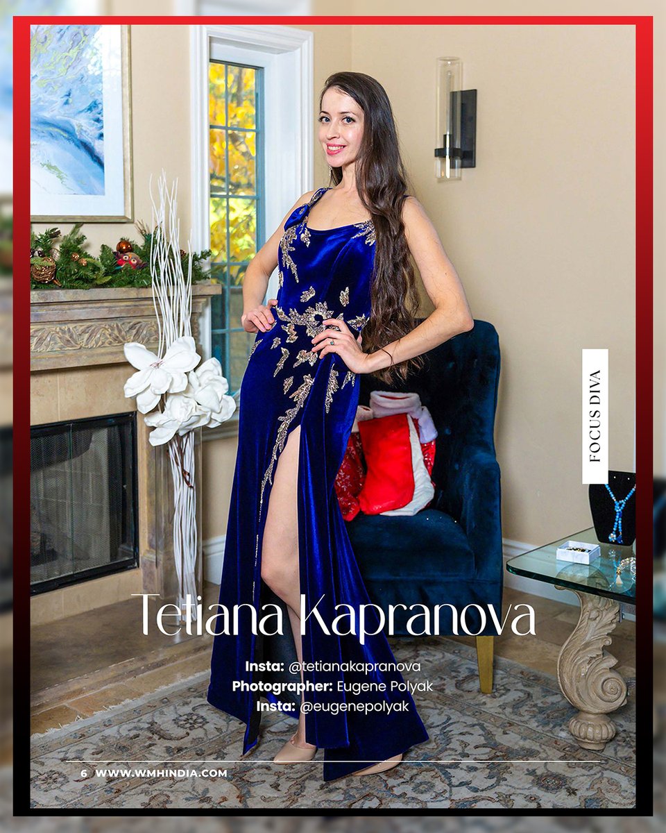 Focus Diva: Tetiana Kapranova
Bold confidence meets refined couture in the 61st Edition of WMH India. Captured by Eugene Polyak and styled by Sensejoli, Tetiana defines modern diva energy in every frame.

#WMHIndia #FocusDiva #WMHIndiaEdition61