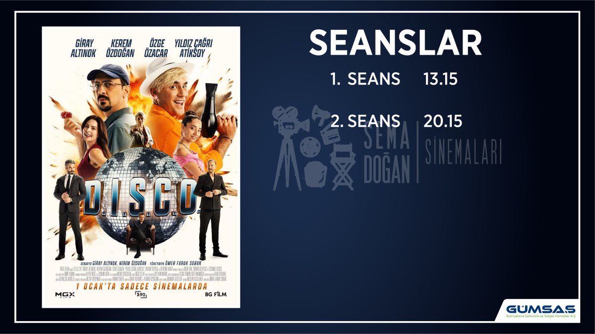 gumsas29's tweet photo. 📽️Bu hafta, Sema Doğan Sinemaları'nda sizleri bekliyor🍿
⏳9-15 Ocak
‼️ Avatar: Ateş ve Kül
‼️ Ketenpere: Dalavere
‼️ D.I.S.C.O.
‼️ Kardeş Takımı 3 https://t.co/B9K3QOxAVD
