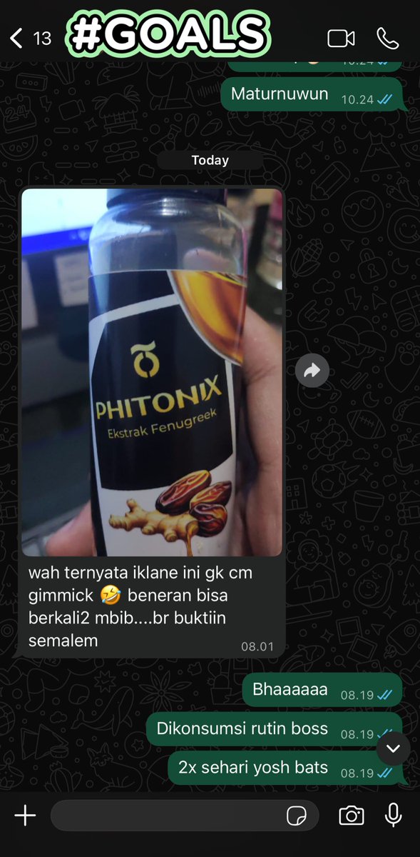 “Awalnya dikira gimmick…
ternyata beneran kejadian.”
Ini bukan kata kami, tapi bukti nyata dari yang sudah konsumsi.
Phitonix (dulu PhiMax) dengan ekstrak Fenugreek murni hadir sebagai solusi alami untuk stamina dan vitalitas pria.

Bisa didapatkan di:
s.shopee.co.id/8fLxvwgerj