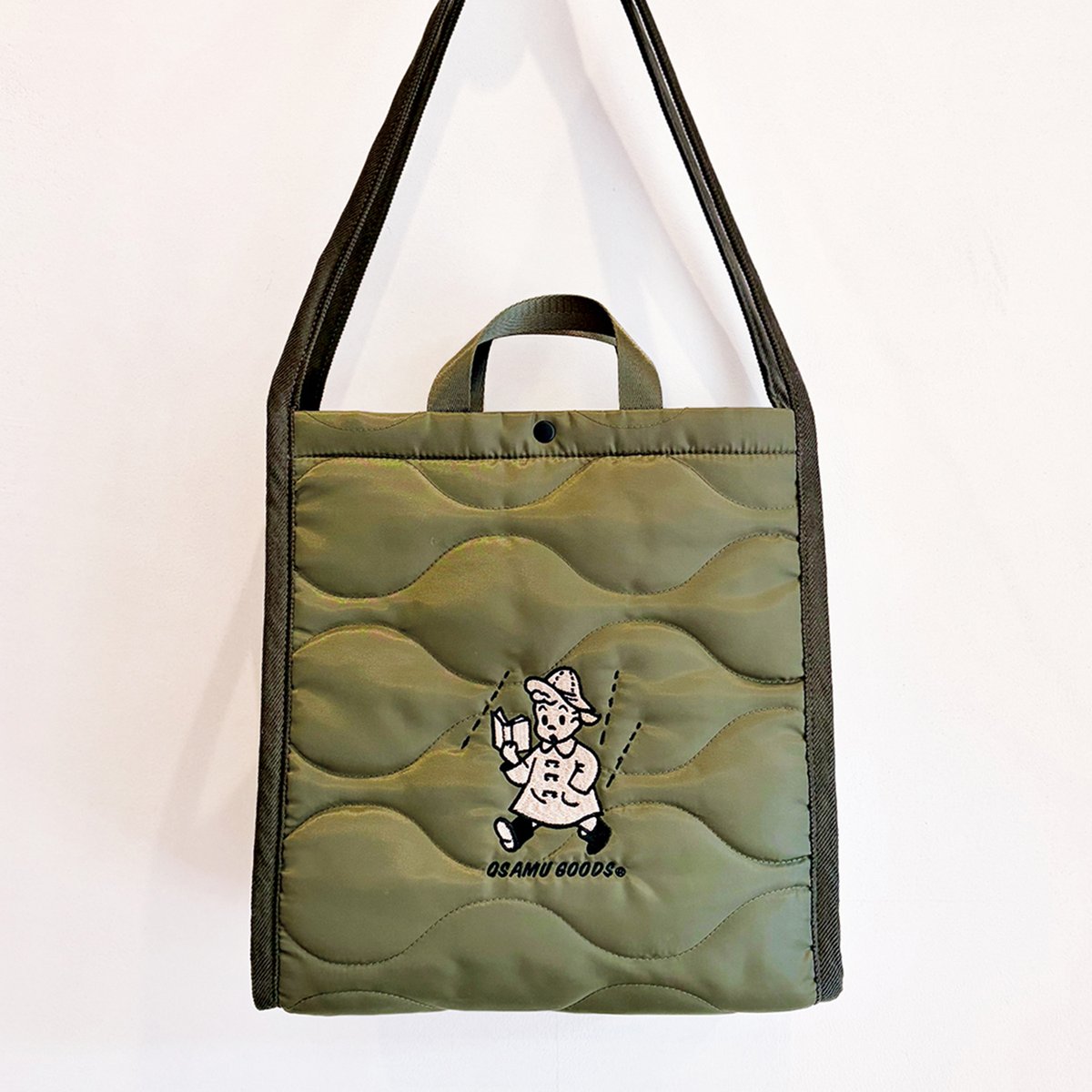 💕𝙉𝙀𝙒 𝙂𝙊𝙊𝘿𝙎💕 #millvalley box quilt ”olive” ショルダーにも