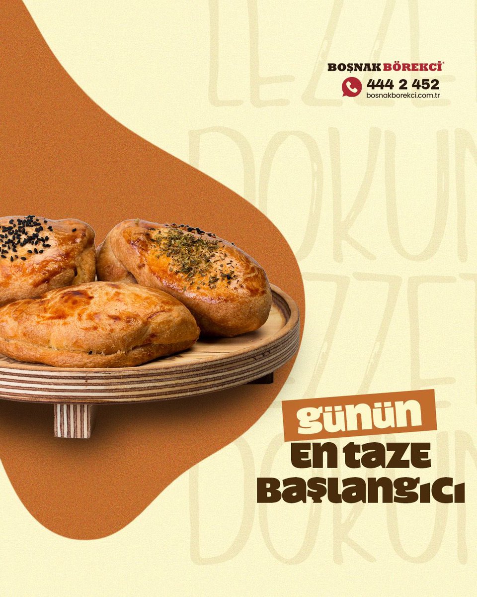 Fırından yeni çıkmış Boşnak poğaçalarıyla güne sıcacık, taptaze bir başlangıç yapmanın en lezzetli yolu! 🥐  
#GününBaşlangıcı
#boşnakbörekçi #annelerinellerinden