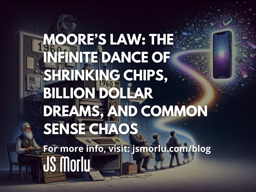 JSMorlu's tweet photo. Moore’s Law: The Infinite Dance of Shrinking Chips, Billion Dollar Dreams, and Common Sense Chaos #AI #ArtificialIntelligence #Chips #Computing #DigitalTransformation #Hardware #innovation #Microprocessors #MooresLaw #Semiconductors #TechTrends #technol...
https://t.co/jiOOrZqtCQ https://t.co/tfggu0r28q