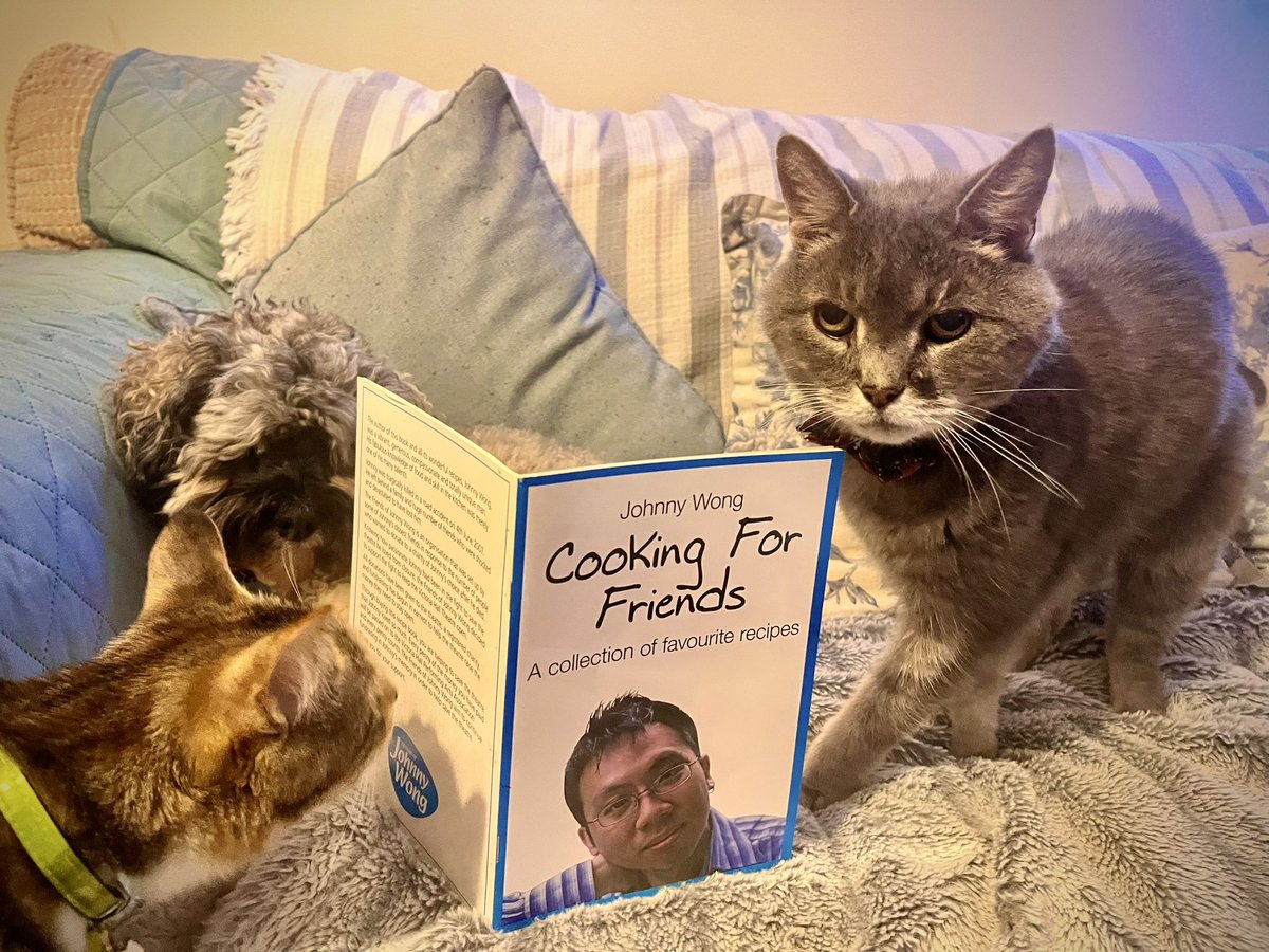 Malcolm_theCat's tweet image. Friends! I would like to make a little announcement before today’s video. 
Back in 2007, Mum’s lovely best friend was killed in a tragic accident when a big truck slammed into his car on the motorway. He was only 38. Johnny was an excellent cook and had appeared as a contestant…