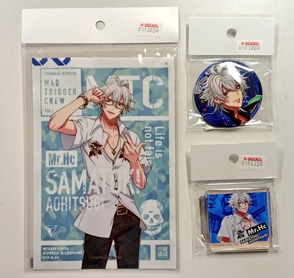 入荷情報】 『ヒプノシスマイク』より ❤一郎 💙左馬刻 ・flava2 缶