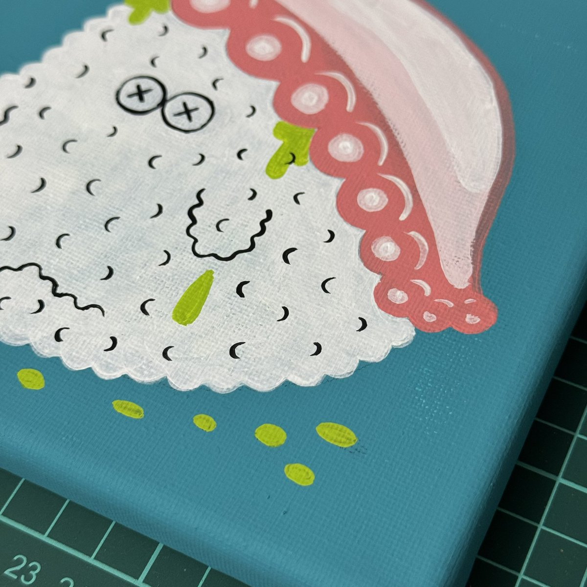 ナカオ☆テッペイ　手描き おしらせ】 1月10日（土）オンラインで 12時頃〜販売予定です☺️ この