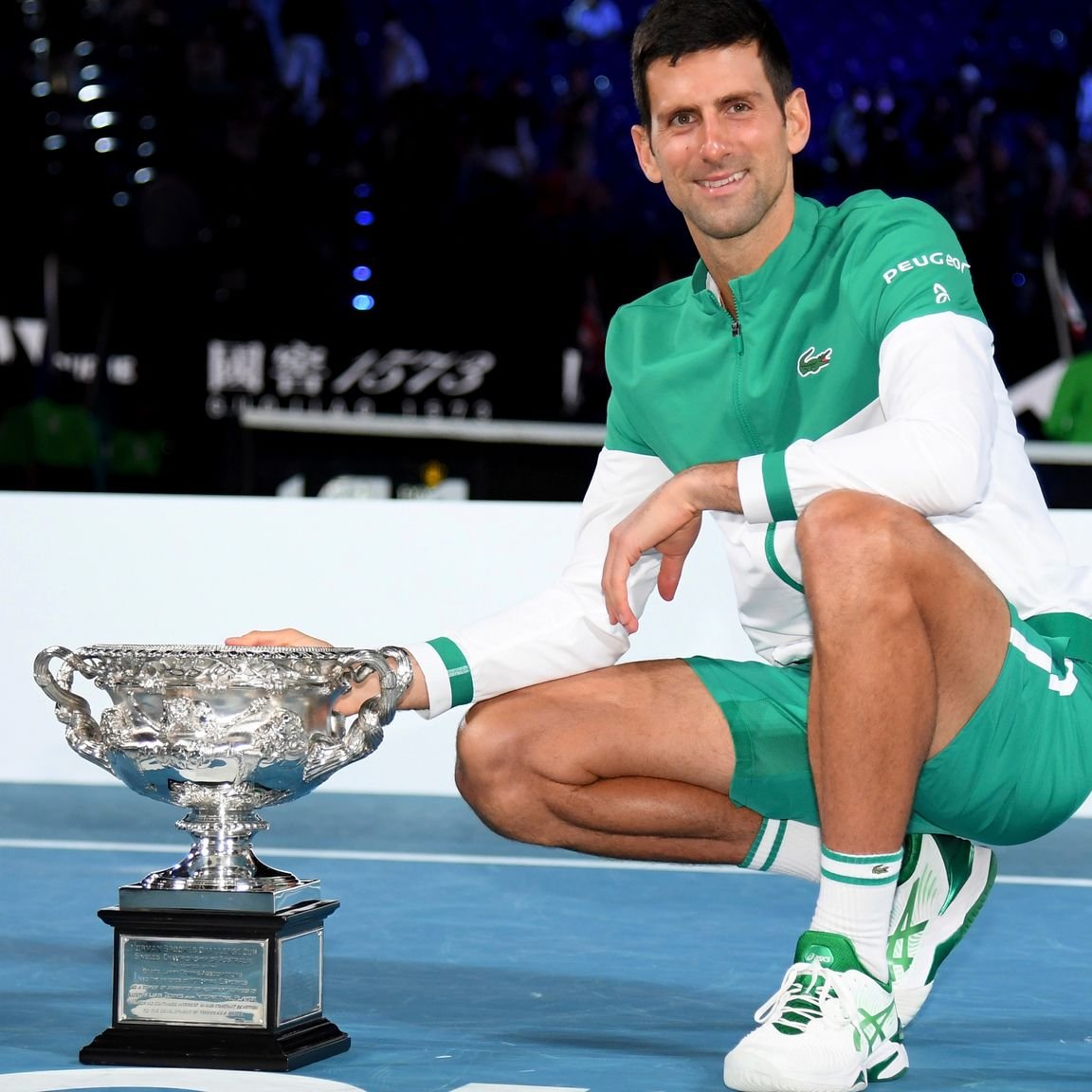 Novak Djokovic will play in the Australian Open for a record 21st time in 2026.

He has never missed an Aus Open in his career, except for when he was unfairly deported.