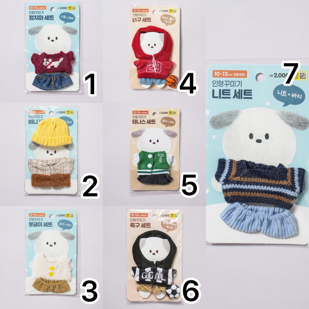 OPEN PRE ORDER - DOLL CLOTHES 10-13cm

Bisa untuk cbb

💸40k

✅ EMS TAX
✅GO Line
📍Jakut

T. Baju doll 10cm wts wtb crybaby clothes