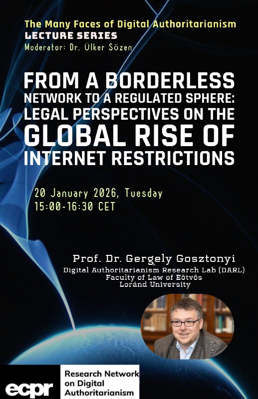 ECPR Digital Authoritarianism Research Network tweet media