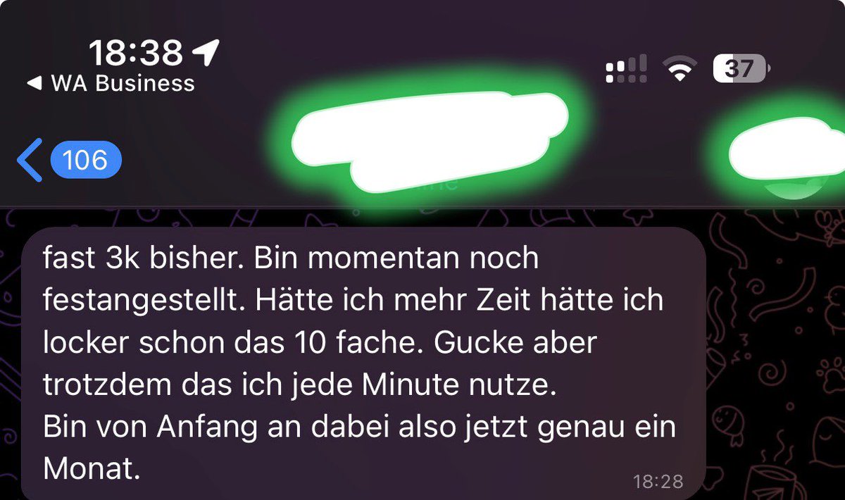 Ein weiterer Kunde der in seinem ersten Monat mit geringen Zeitaufwand wie er selbst sagt 3000€ Gewinn erwirtschaftet hat in dem er Kunden findet die Bewertungen von ihm löschen lassen.

Du willst das auch machen?
Ich zeige dir in unter 1h wie du damit direkt durchstarten kannst