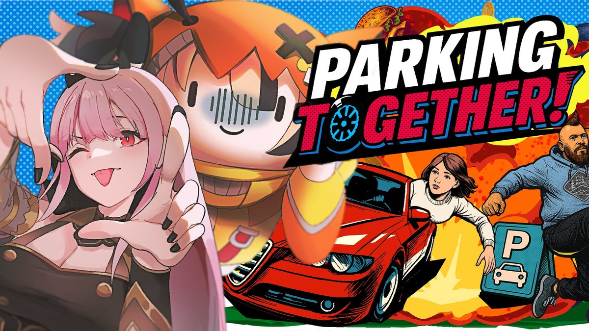 moricalliope's tweet image. gigi you got the keys...
so shut up and drive 

@ 10:00 JST / 5pm PST

【Parking Together!】with @gigimurin 
youtube.com/live/Eiyi1BSW3…