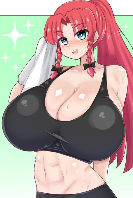 トレーニング後の門番さん 