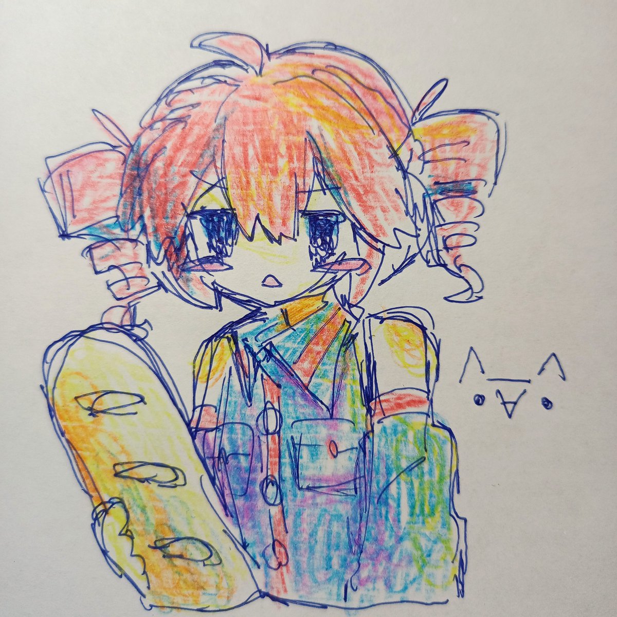 223_2_0's tweet photo. 𖤐 ̖́- #重音テト #唄音ウタ https://t.co/SnsI9Y17vX