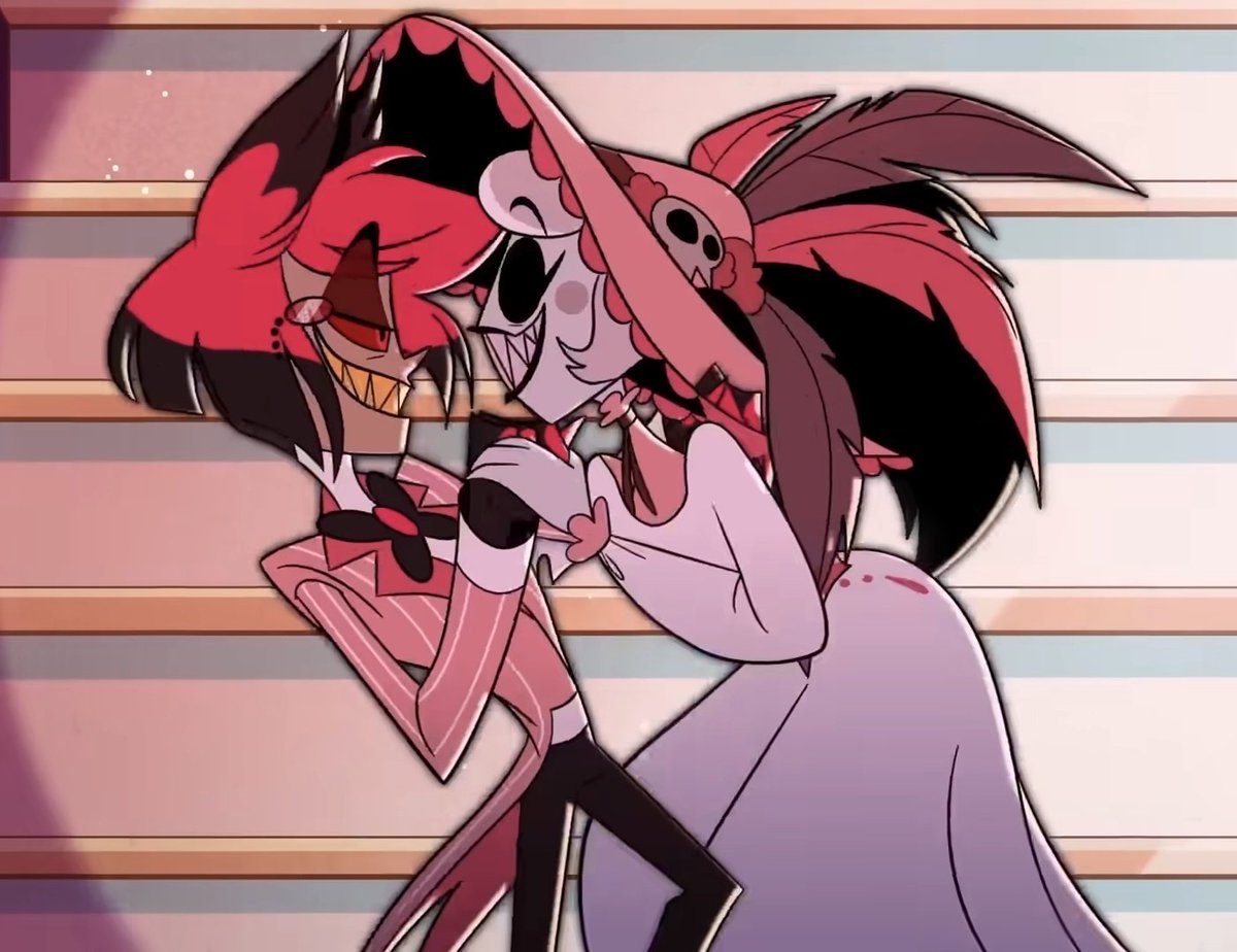 Isn't this literally what happened in the show with Rosie and Alastor? Plus, Viv did say they match each other's freak 😆 

Definitely RadioRose coded 📻 🌹