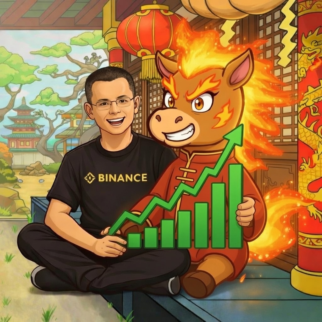 $FOREHORSE is showing the kind of behavior that usually precedes aggressive expansion.
Strong price action, growing interest, and patience being rewarded.
Those watching closely know what’s coming next.
CA: 0x6A9540A84cD1A798a3b1a7Cd74c7196Cc3e24444

#FIREHORSE #BNBSEASON #BTC