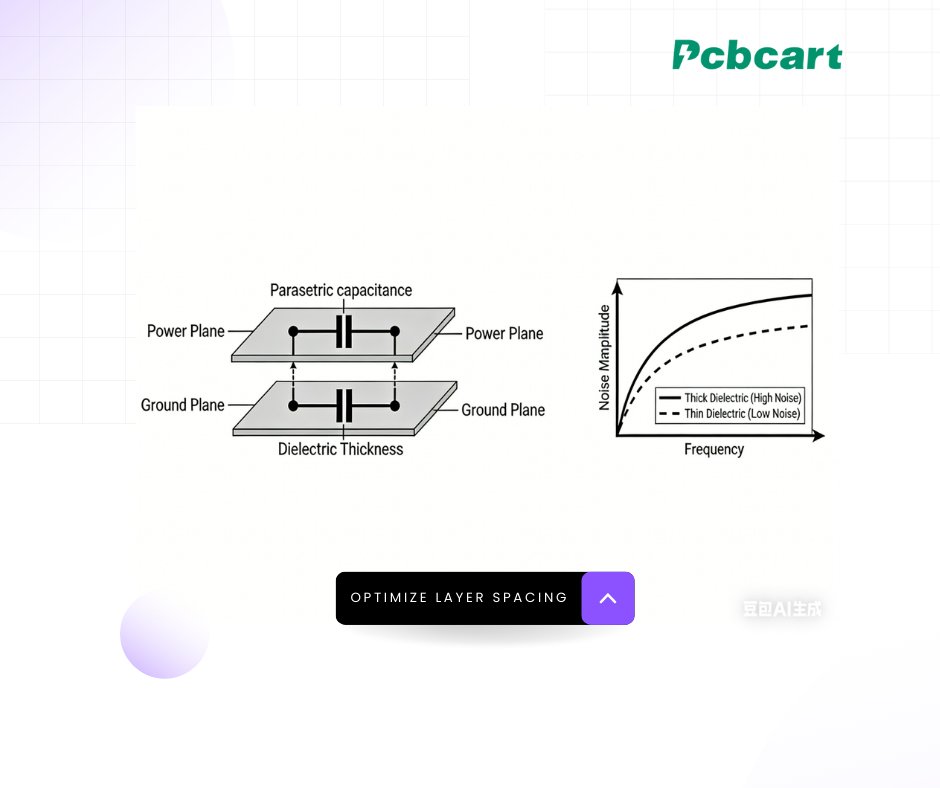 pcbcart's tweet photo. π§© How Layer Stackup Influences EMI in Multi-Layer PCBs π§©
A well-planned stackup boosts EMI performance; a poor one degrades it. Explore more tips for better EMI outcomes.πhttps://t.co/IUufgx6igu
#PCB #EMI #LayerStackup #PCBDesign https://t.co/NgectFgmFZ
