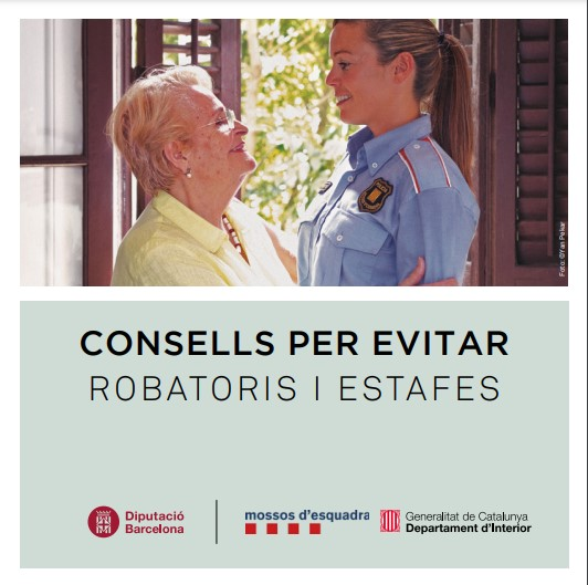 socialdiba's tweet photo. ⚠️Les persones grans poden ser especialment vulnerables a #robatoris i #estafes. Alguns consells per protegir-te:
✅Desconfia de persones desconegudes.
✅No facilitis dades personals o bancàries.
📎Consulta tots els consells 
→https://t.co/AYtw8gO8Ka
#Teleassistència #SocialDiba https://t.co/kYM9xTJMmg