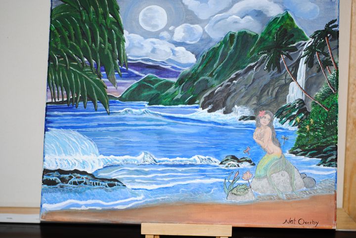 OverbyNatasha's tweet photo. Art of the Day! "Enchanted Falls". View at: https://t.co/9mWTpmxcC5 https://t.co/rBlNrHE0OE
