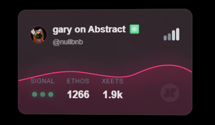 nullbnb's tweet photo. GMABS xeetoorsss ✳️

I got 600+ xeets this week, got most of it because one of my post went viral on the @AbstractChain  interns community. 

I found that bullposting about abstract every day gives you more xeets 😉

lets goooo  @xeetdotai 🚀 https://t.co/6qVLFrluG8