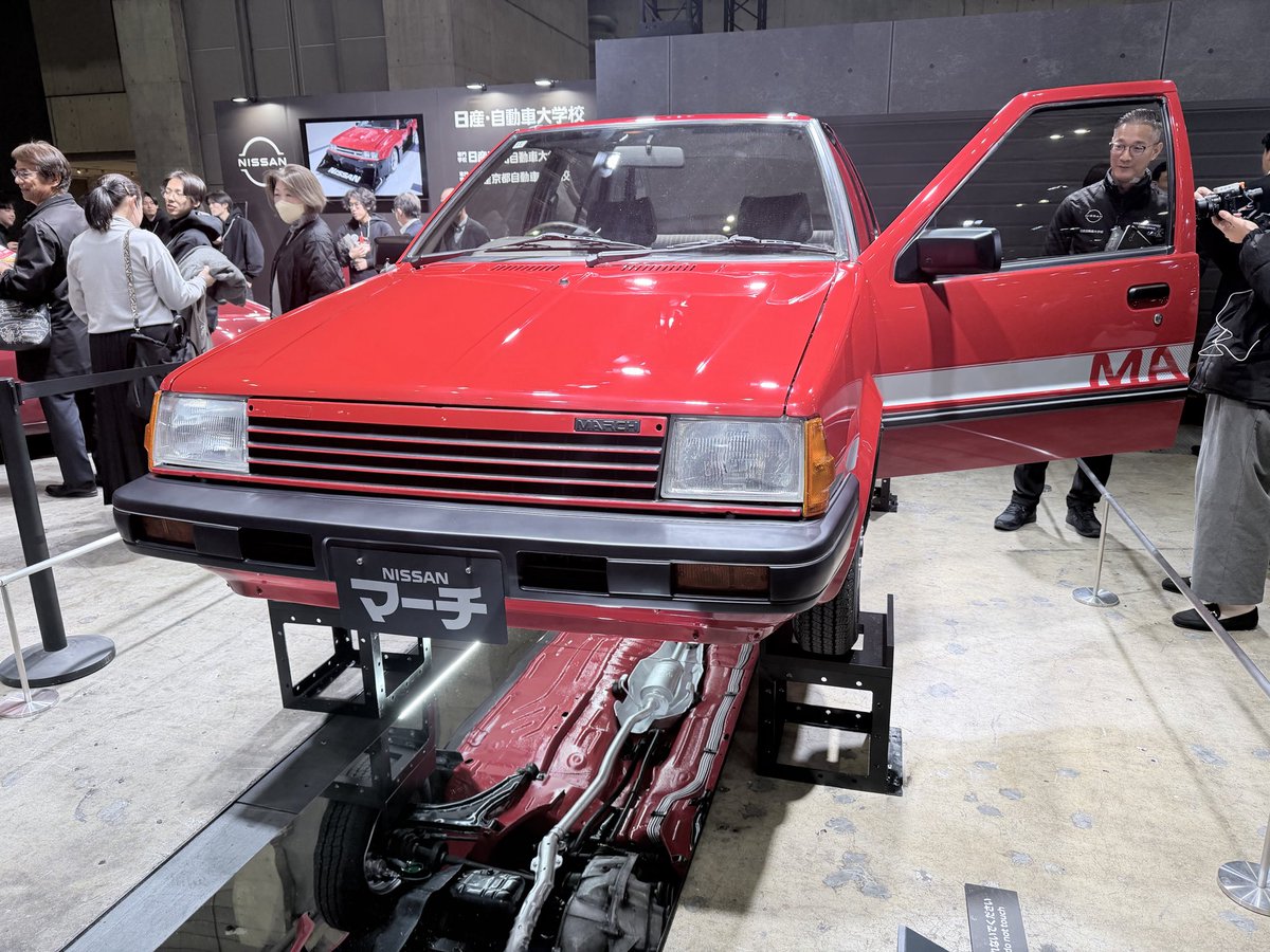 マーチページ Good old 80's NISSAN MARCH