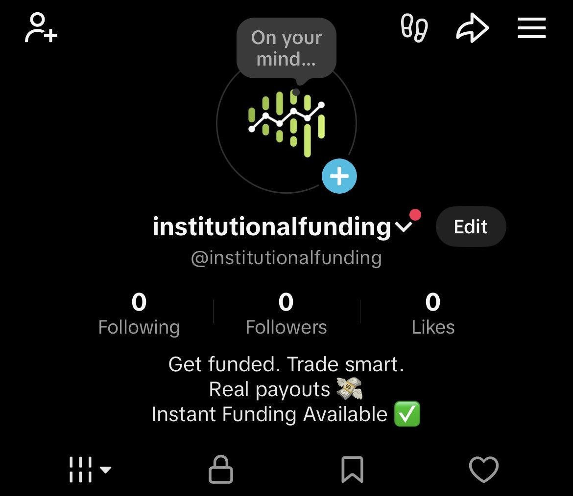 InstFunding's tweet image. We’re now active on TikTok 👀
We’ll post important updates, new campaigns, rewards, and exclusive content there.

🔥Some things will appear only on TikTok, so go follow us there.

👉 tiktok.com/@institutional…