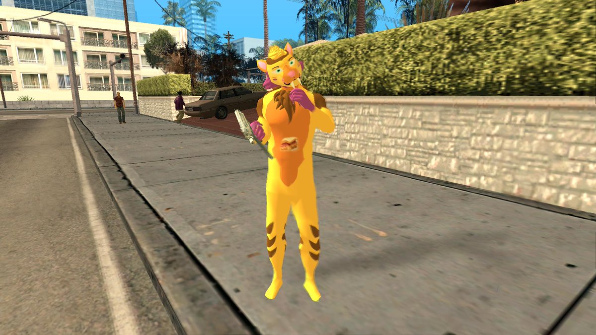 PytexWolf's tweet image. Peeby fight against ballas! 

Peeby By to: @PeebyandJ 

Do you want a free skin? forms.gle/EgzuuLFQ1ZhoVu…

#furry #furryfandom #gtasa #gta