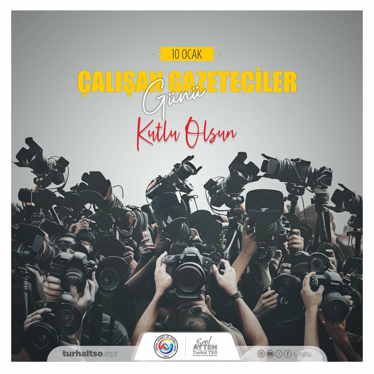 Gece Gündüz Demeden,Objektif ve Basın Ahlâk Kurallarına Bağlı,Halkın Haber Alma Hakkı İçin Fedakarca Çalışan Ulusal ve Yerel Basınımızın Değerli Mensuplarının #10OcakÇalışanGazetecilerGünü'nü Kutluyor,Ebediyete İntikal Eden Basın Mensuplarını da Rahmetle Anıyoruz.