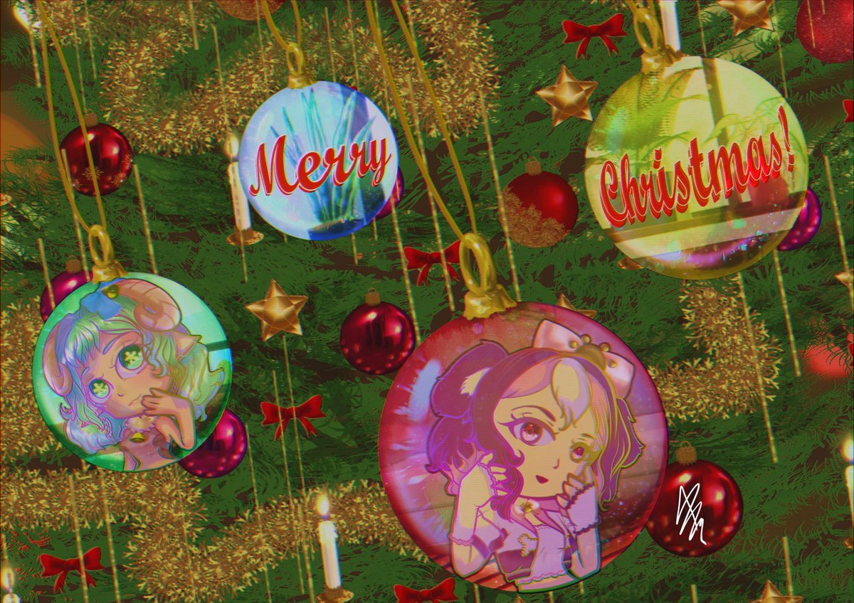 <a href="/ophis__/">Ophis</a> <a href="/kurisu_art71335/">Kurisu Art</a> <a href="/LettyneDraws29/">KASUTORU CO. (Art Contests Newspaper, comms open)</a> con sus decoracion navideñas!