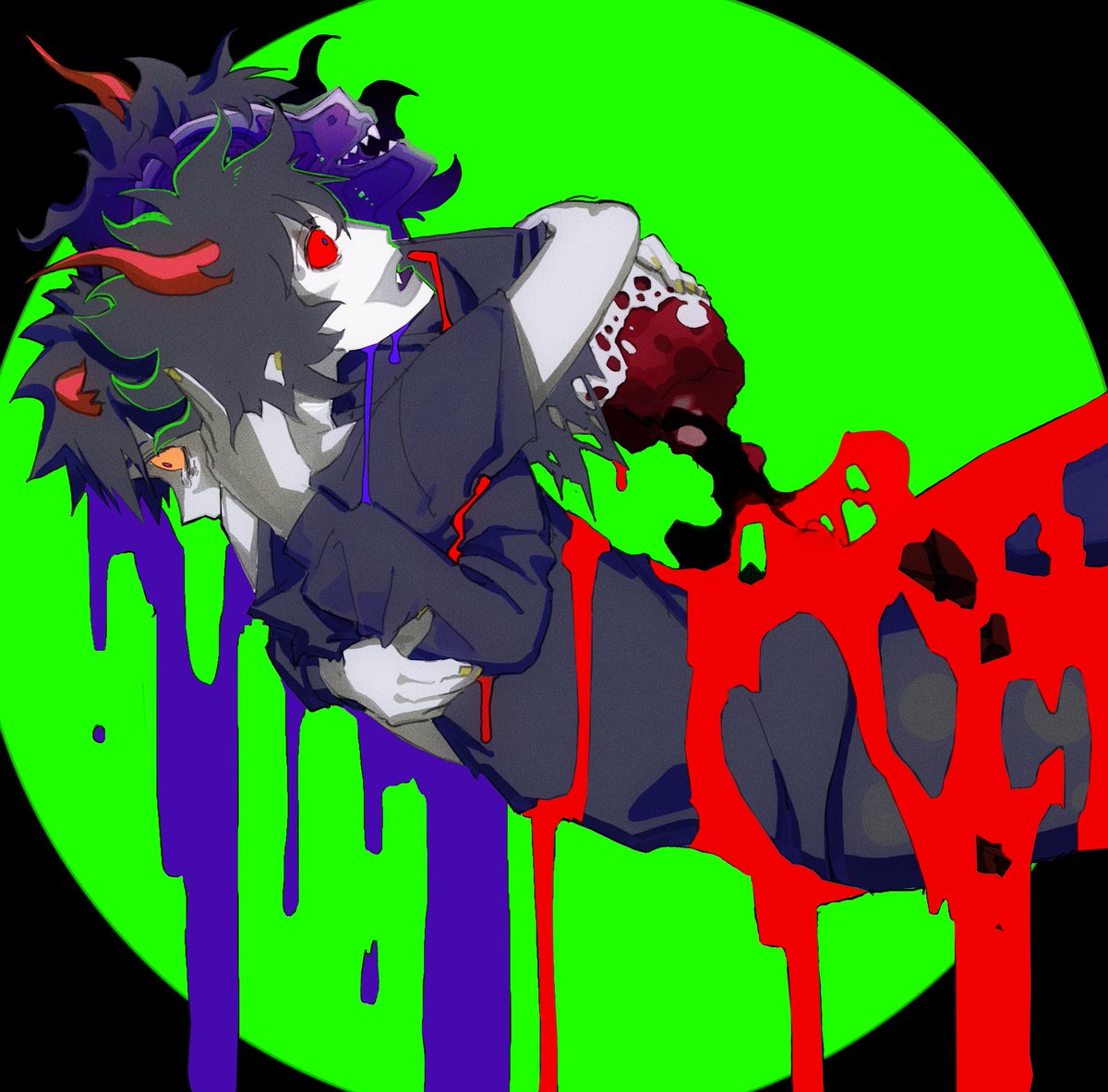 darkredrice's tweet image. 再揭 #Gamkar
Hugging so tight til the doom.