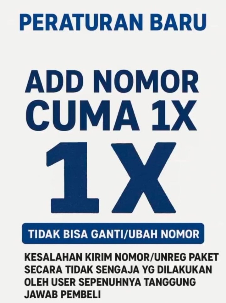 subxcon's tweet image. Wts kuota axis xl akrab sharing lokal only dan reward aktif subuh tadi.
Exp 7 Februari 2026 
52K 
Total semua: 
📶AREA 1   : 14GB
📶AREA 2  : 16GB
📶AREA 3  : 21GB
📶AREA 4  : 31GB
#zonauang 
testi tiny.cc/prooftesti 100±
fast wa tiny.cc/subxcon