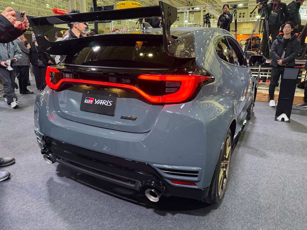 TOYOTA GRヤリス MORIZO RR 〜 東京オートサロン2026 〜 豊田章男氏が