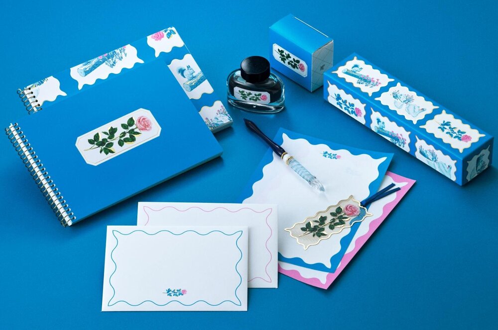 fashionpressnet's tweet image. ルル メリー×蔦屋書店、花柄パッケージのスイーツが文房具に！紅茶＆はちみつの限定サブレも - fashion-press.net/news/142042